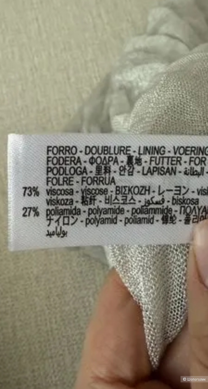 Zara топ размер М