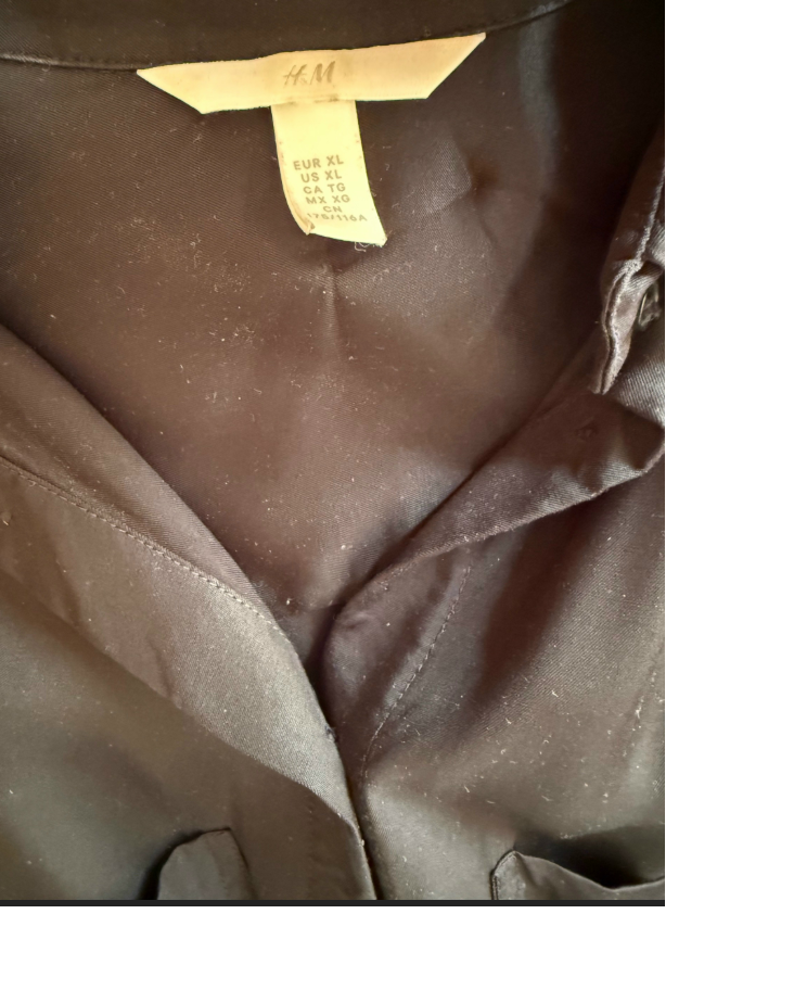Платье-рубашка H&M XL