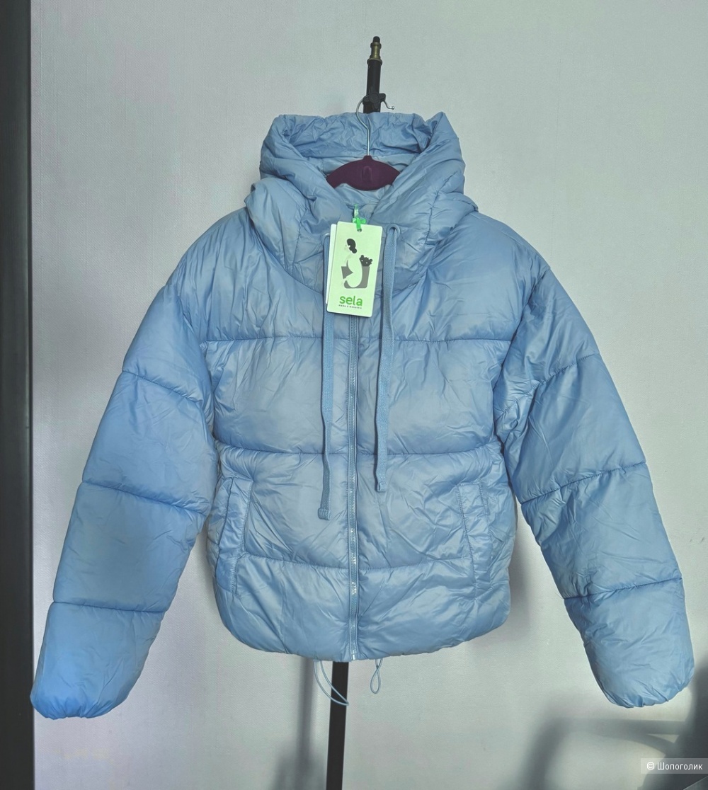 Куртка пуховик SELA размер М oversize