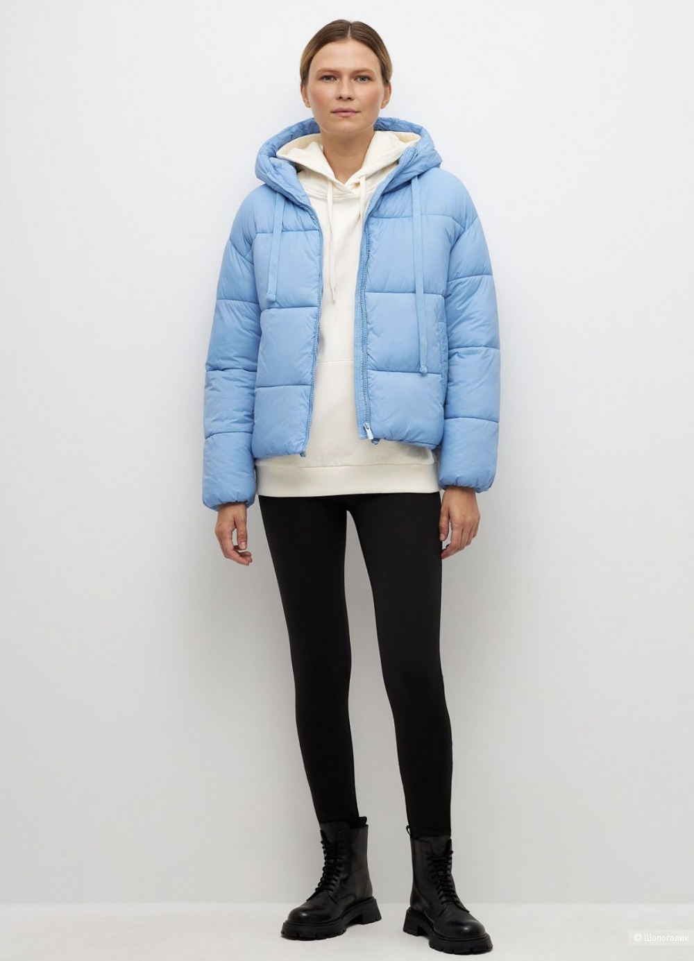 Куртка пуховик SELA размер М oversize