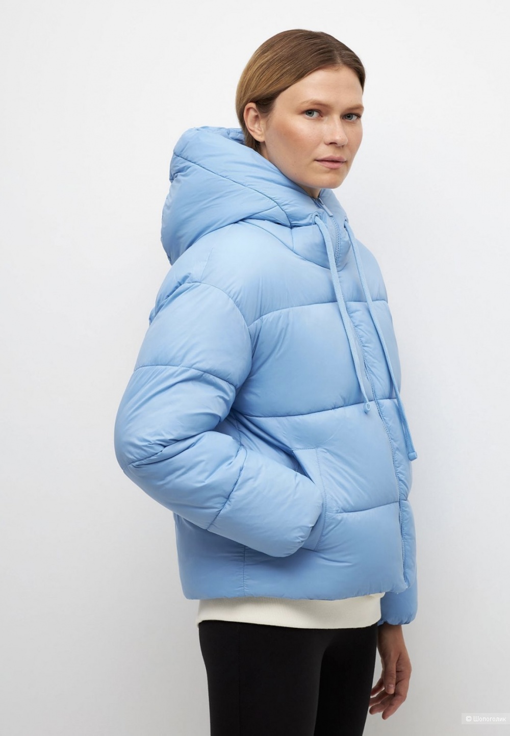 Куртка пуховик SELA размер М oversize