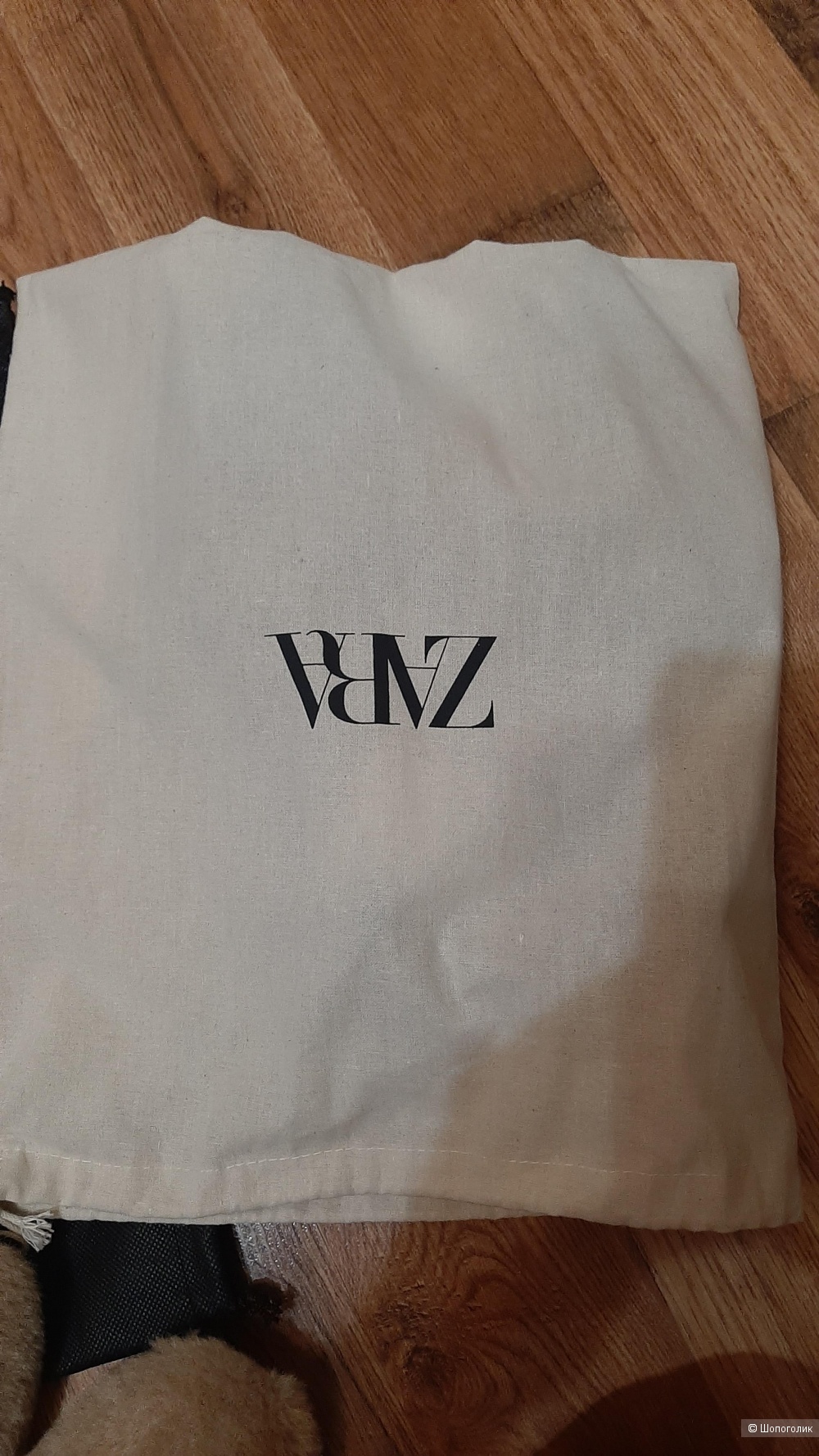 Меховые балетки zara р. 40