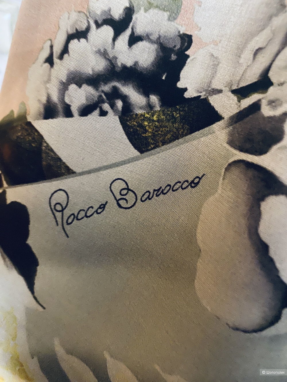Два шелковых платья Roccobarocco+подарок вешалки-44-46