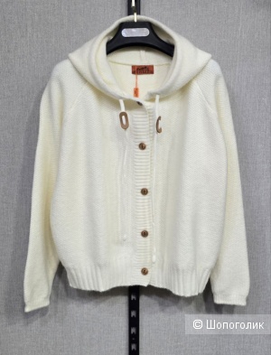 Кофта кардиган вязаный под Hermes, 42-46