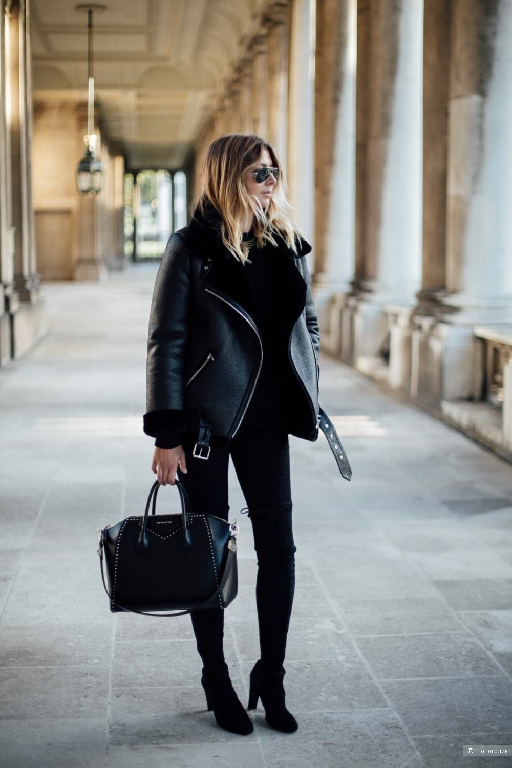 Дубленка авиатор Topshop на рус 40/42/44 (uk 10)