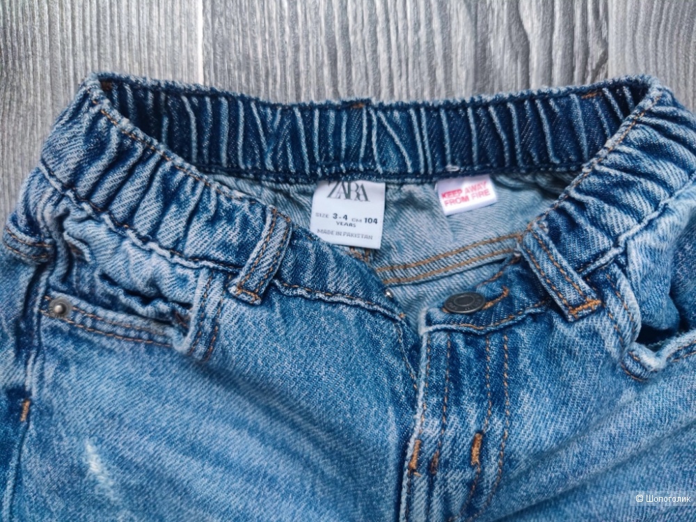 Джинсы Zara 3-4 г
