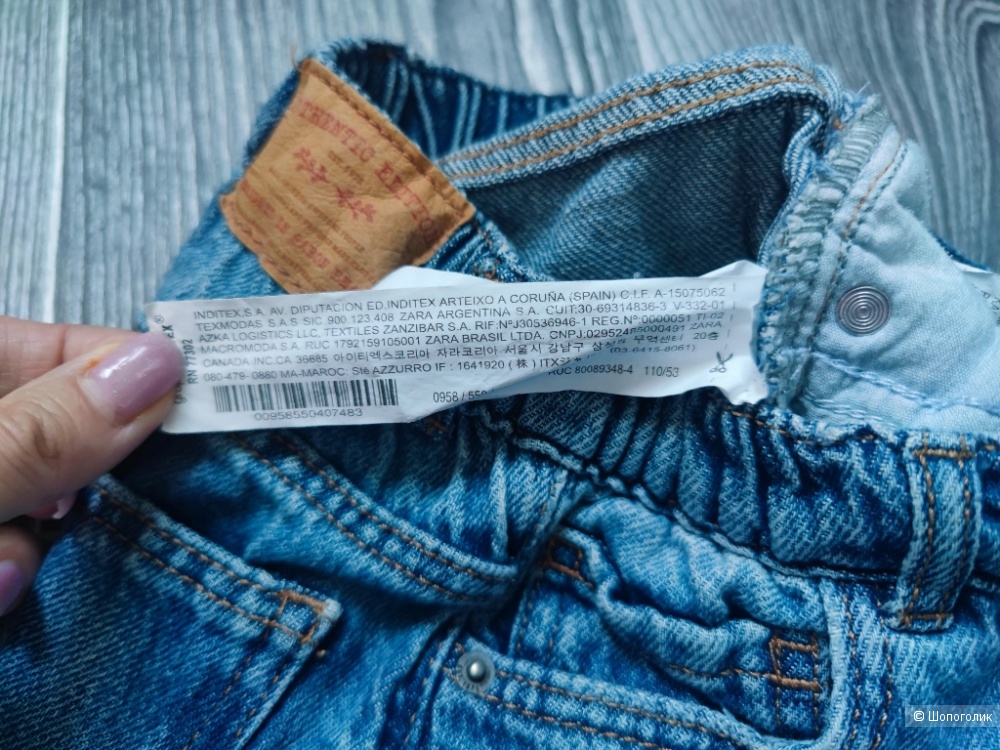 Джинсы Zara 3-4 г