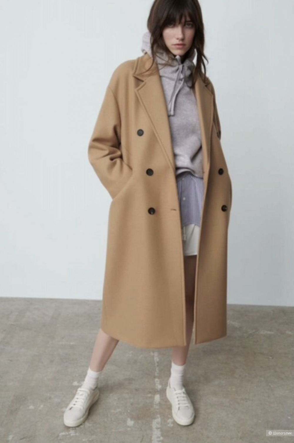 Пальто Zara Manteco размер м