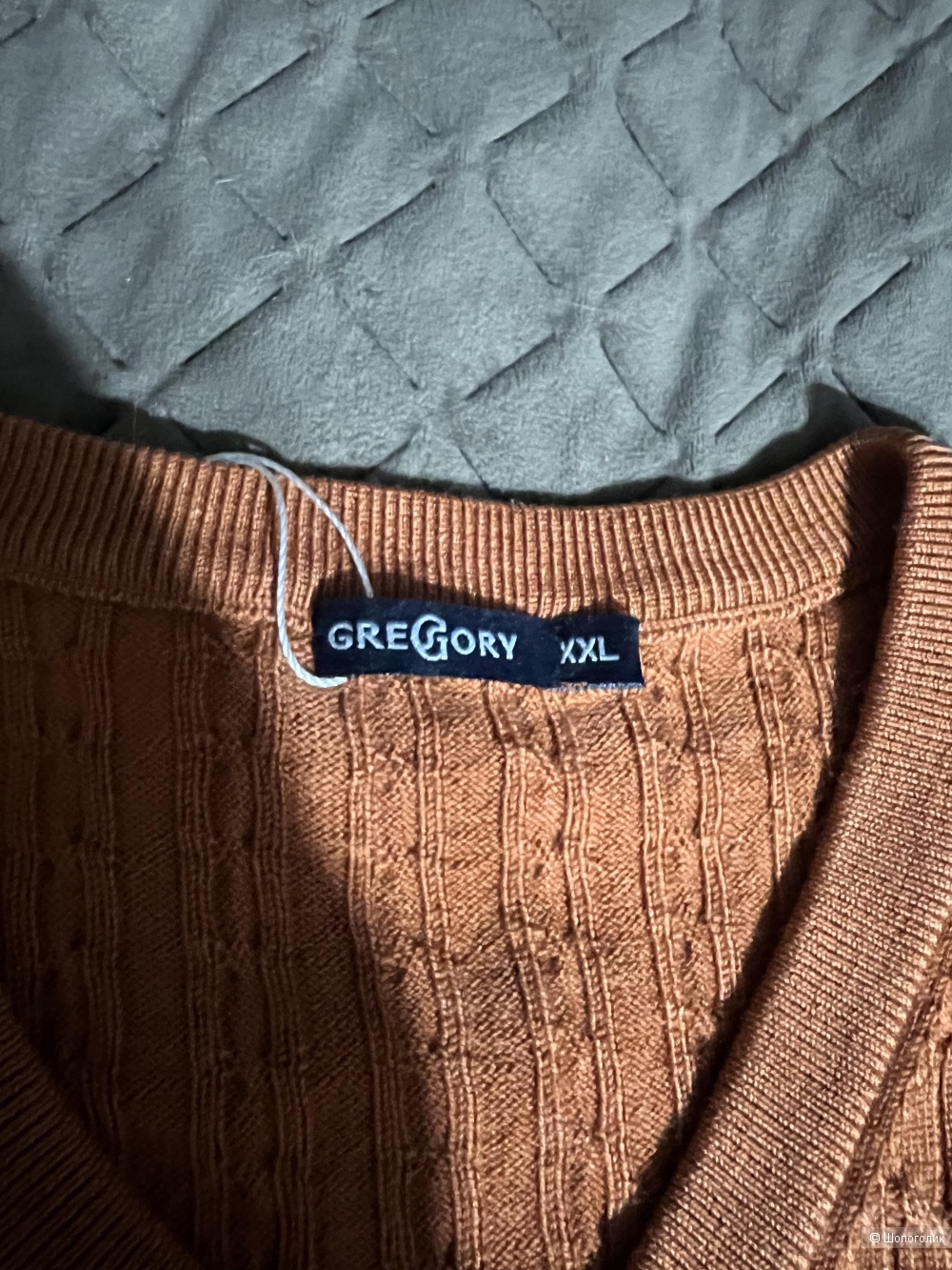 Джемпер новый Италия шерсть р 56 Gregory