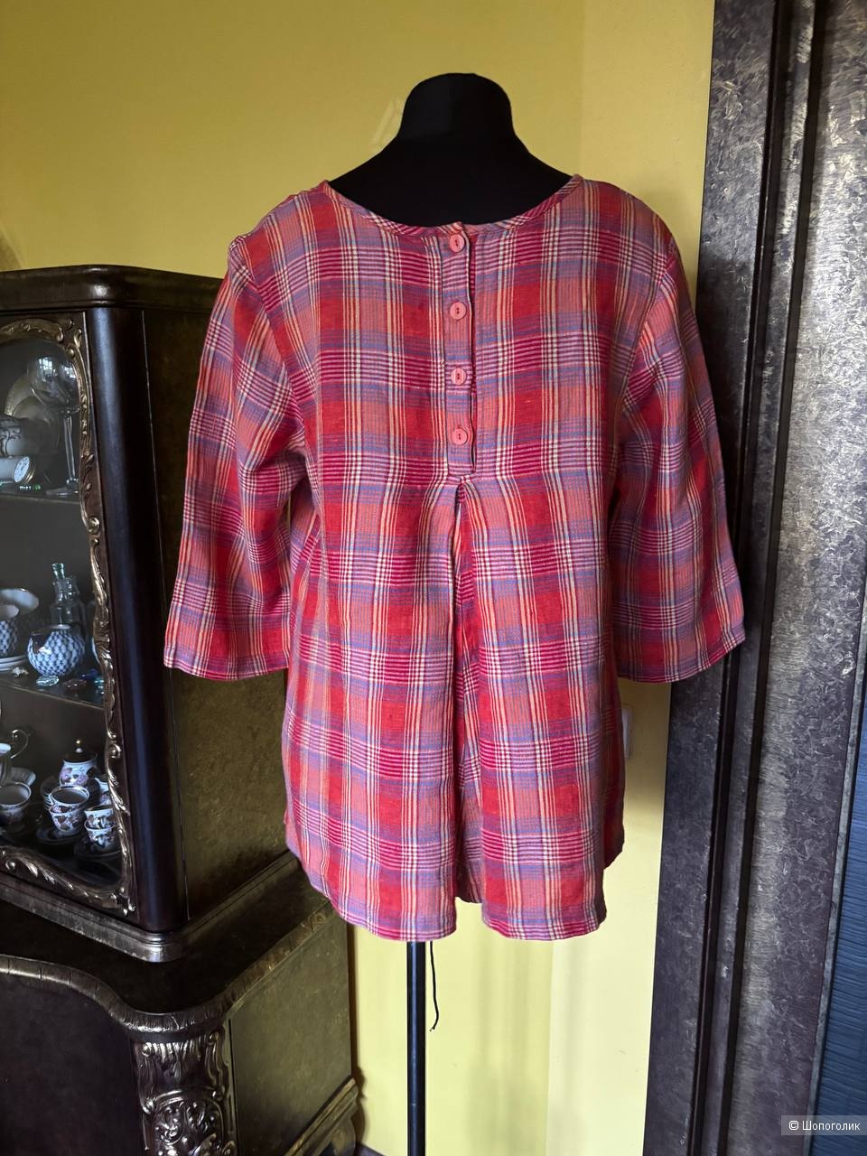Блузка льняная Flax, размер M/L.