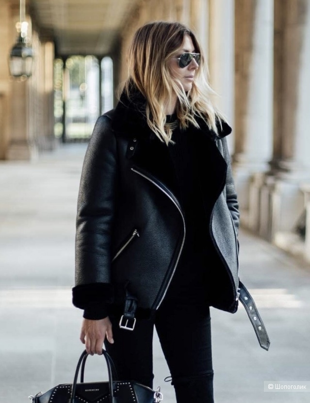 Дубленка авиатор Topshop на рус 40/42/44 (uk 10)