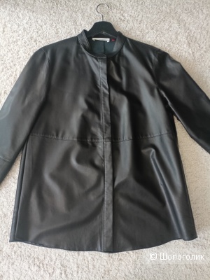 Gerry weber кожаная рубашка 44-46р
