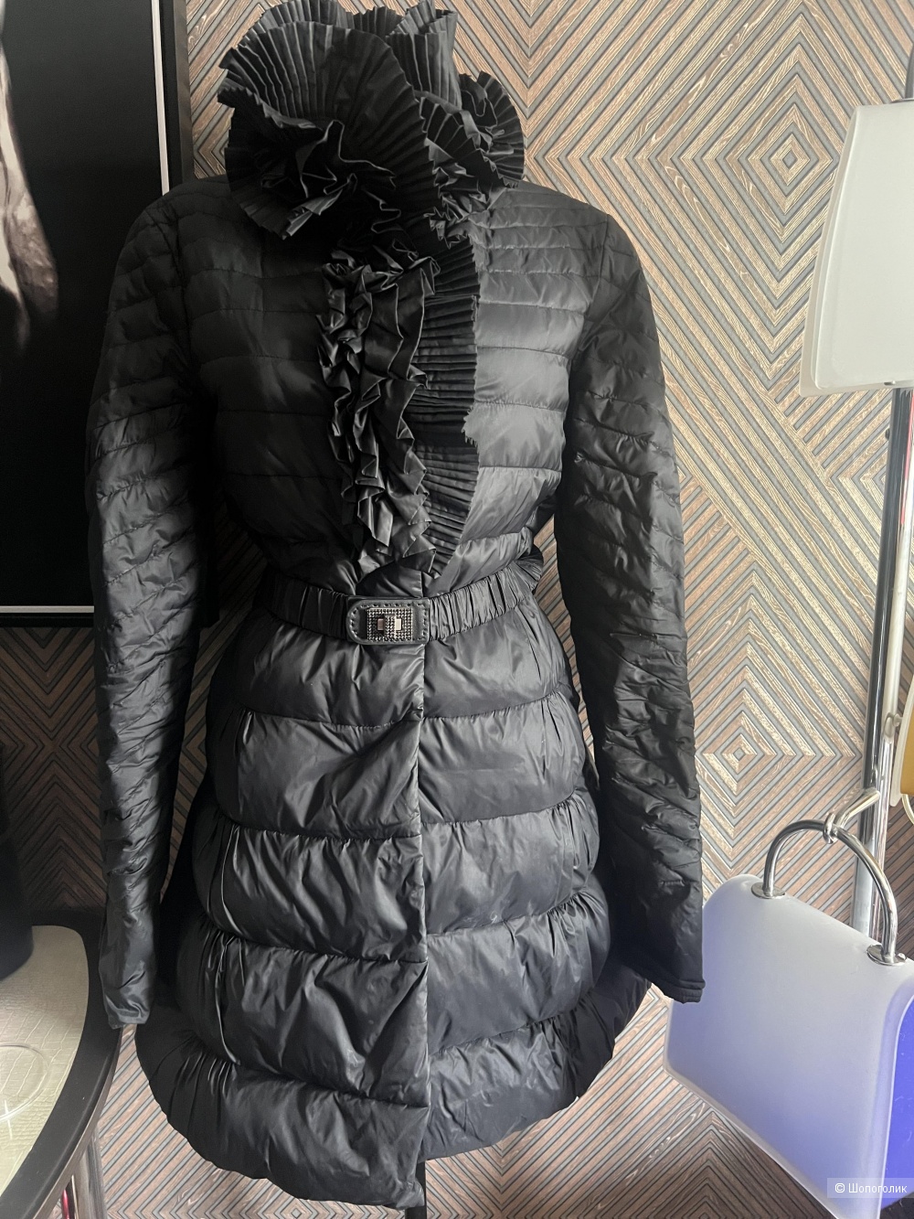 Пуховик женский ermanno scervino. Р 42