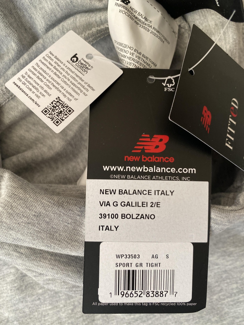 Леггинсы New Balance, XS (S).