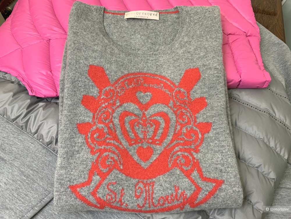 Кашемировый пуловер FTC Cashmere р. S/рус 42