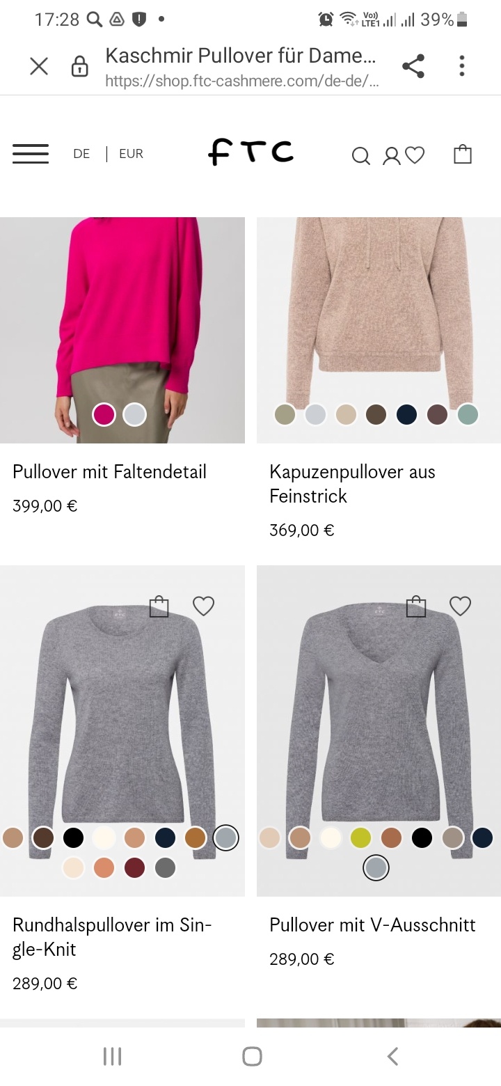 Кашемировый пуловер FTC Cashmere р. S/рус 42