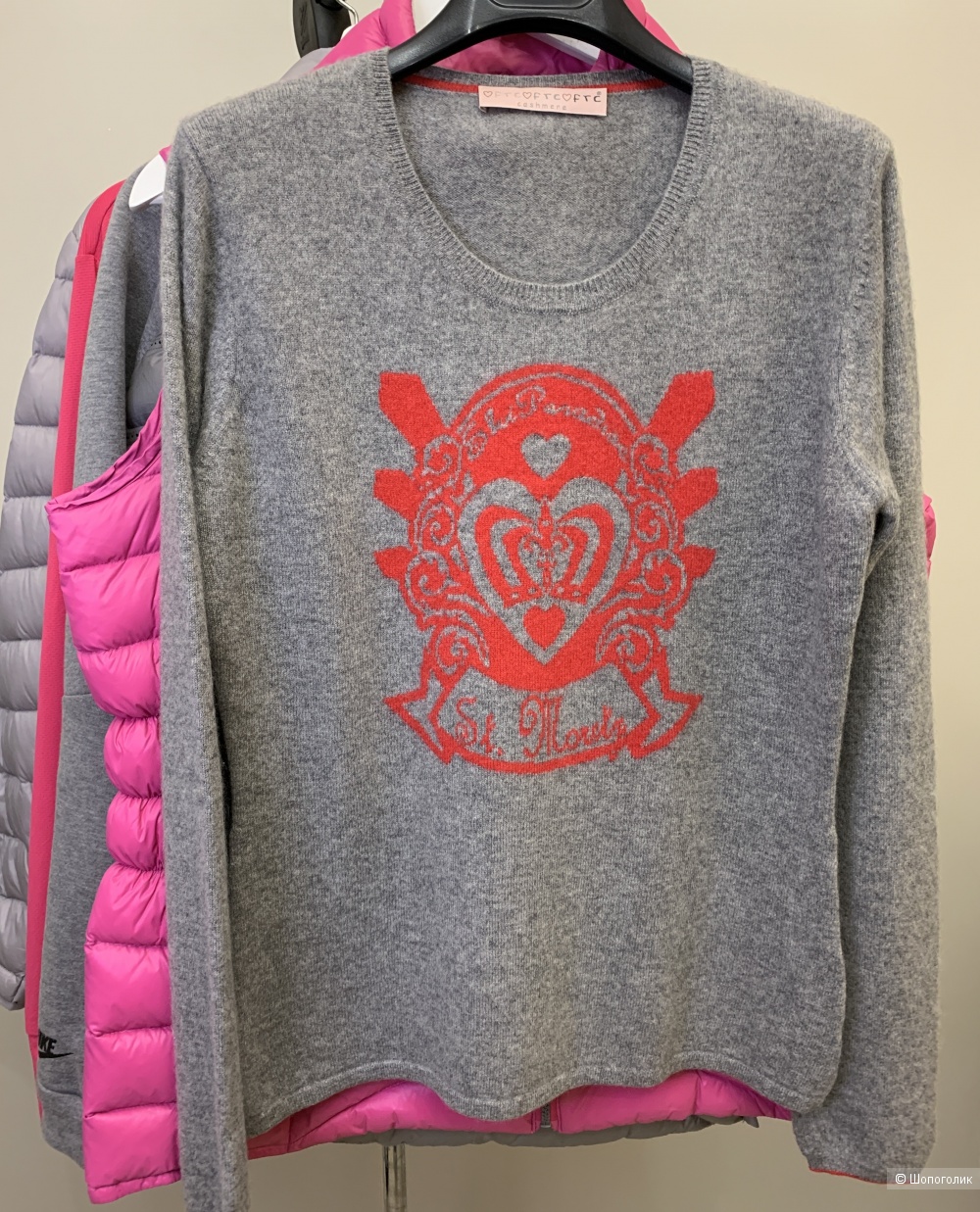 Кашемировый пуловер FTC Cashmere р. S/рус 42