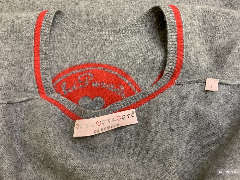 Кашемировый пуловер FTC Cashmere р. S/рус 42