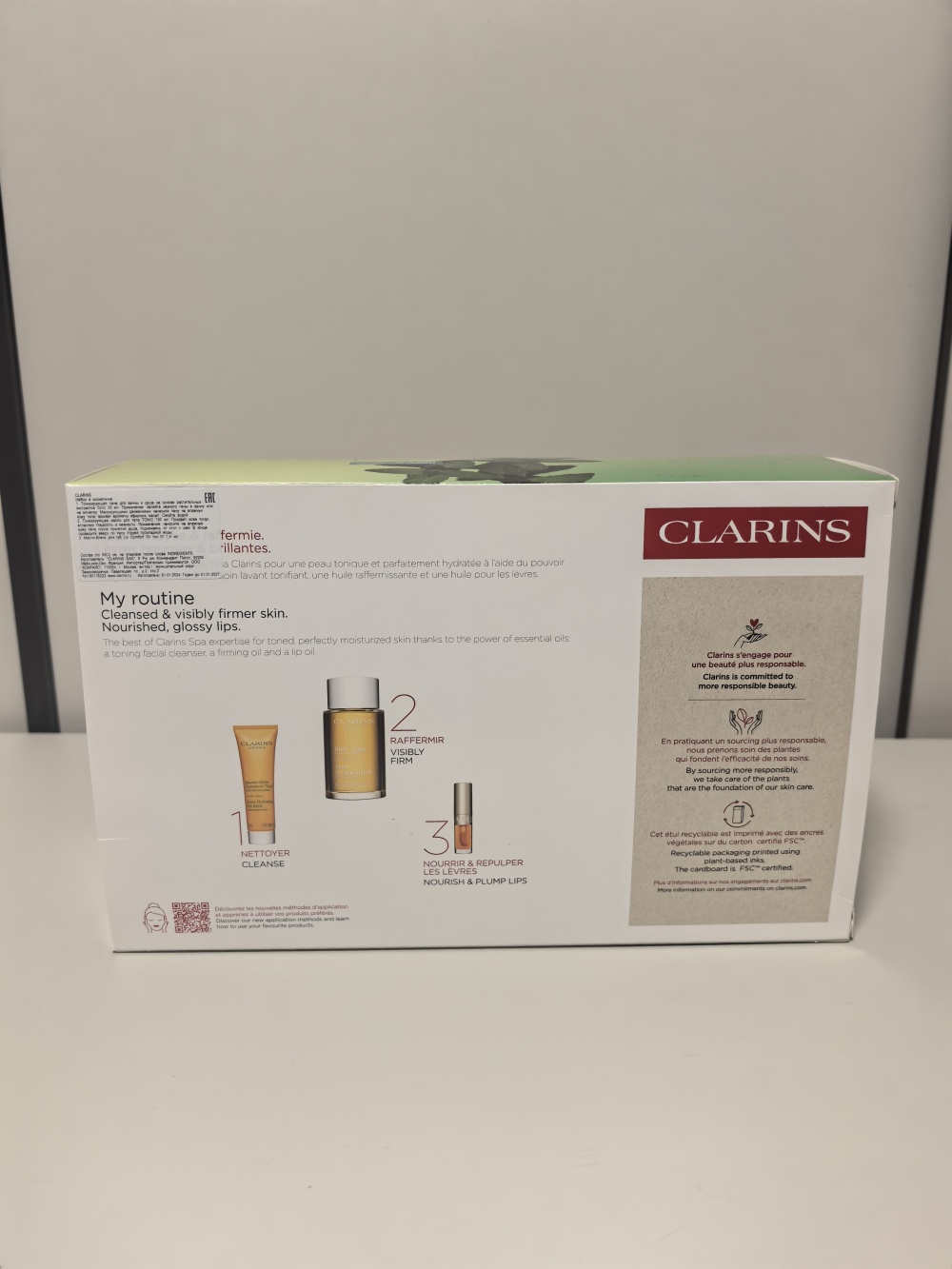 Clarins подарочный набор средств для тела