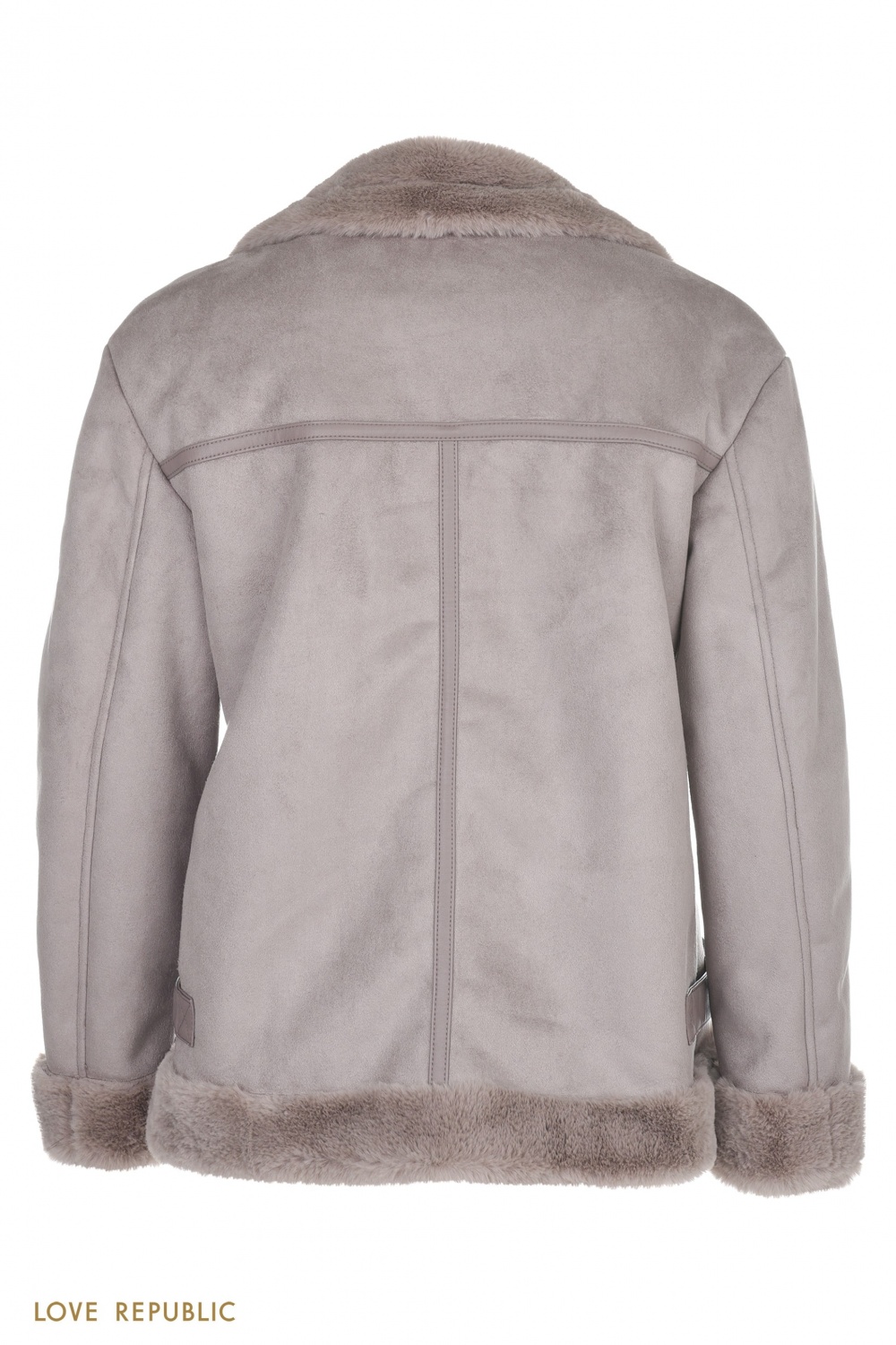 Дубленка авиатор LOVE REPUBLIC рус 44 (EUR 38)