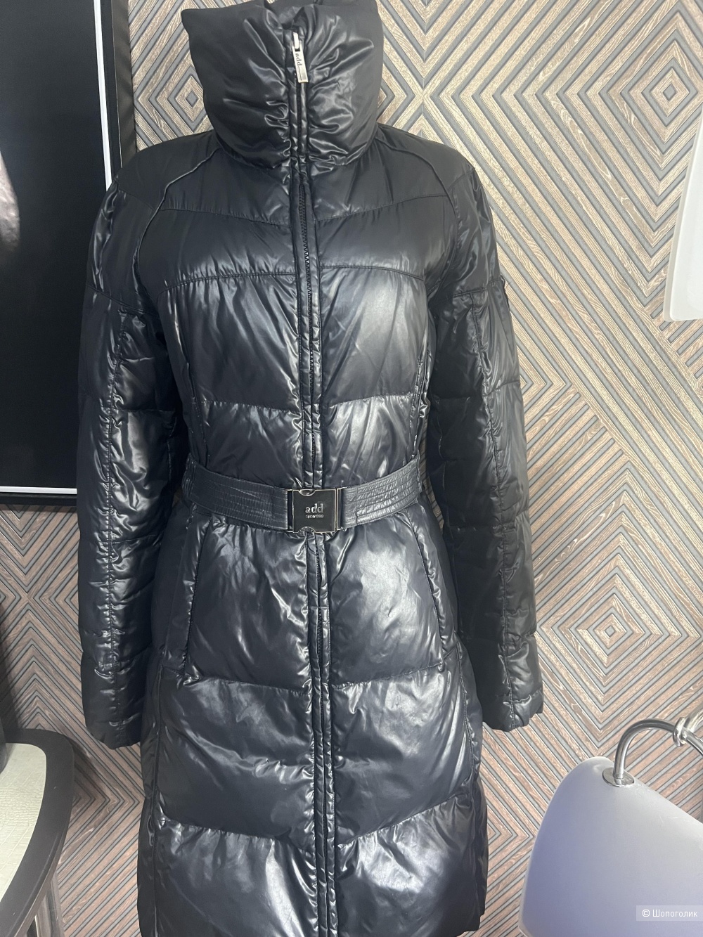 Пуховик Add Icon 10 Down Puffer Jacket Black р 44