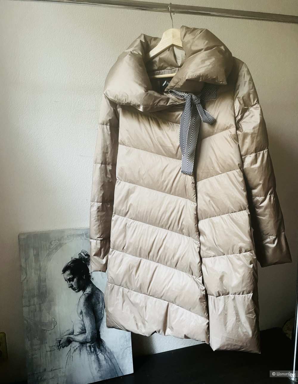 Пуховик Снежная Королева, размер 44-48