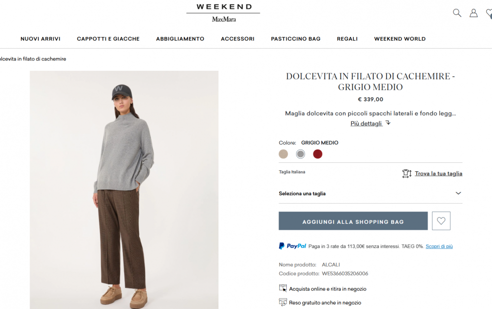 Max Mara Weekend свитер р.S-M