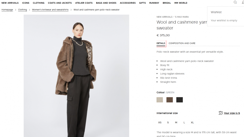 'S MAX MARA свитер р M