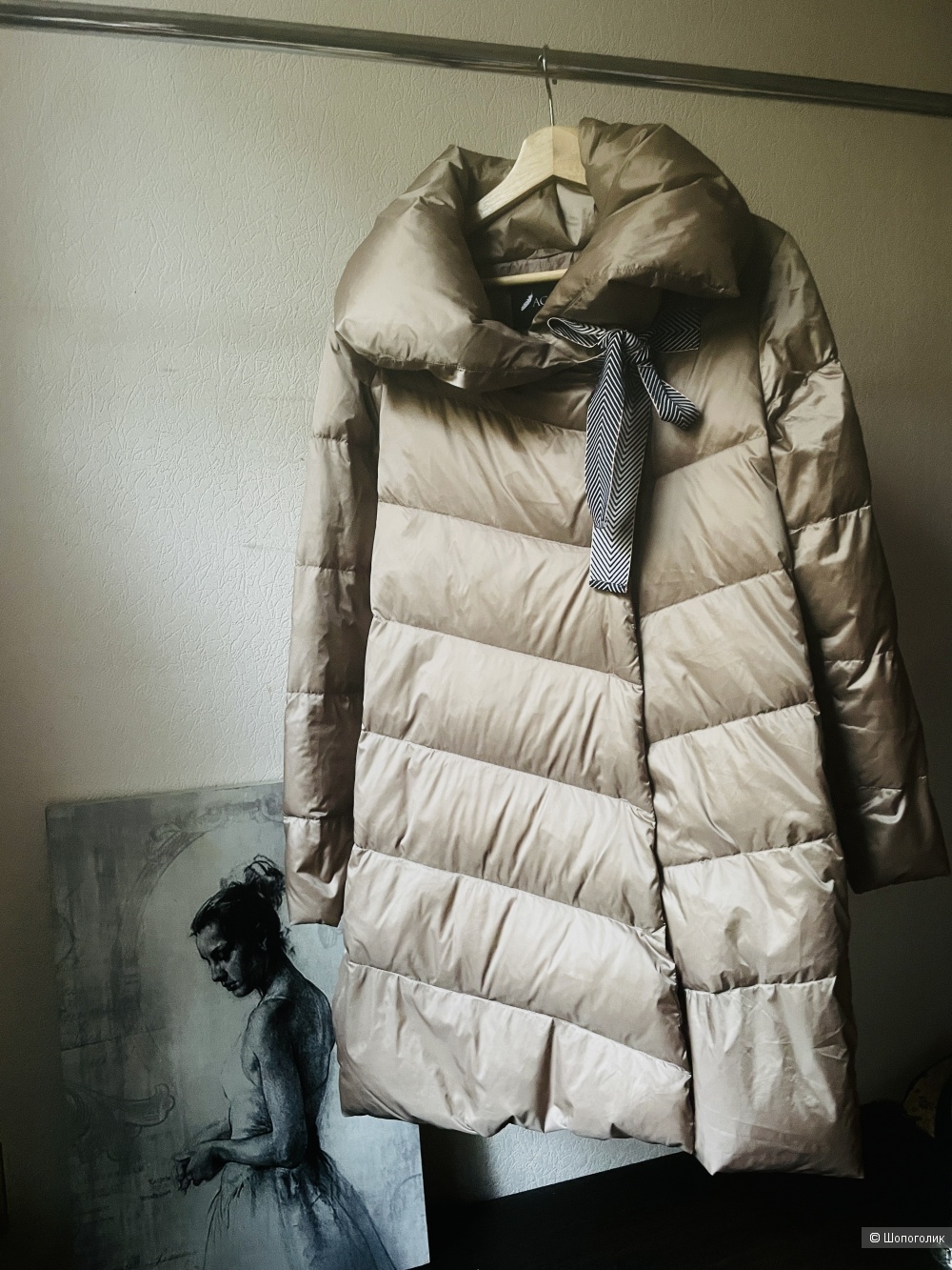 Пуховик Снежная Королева, размер 44-48