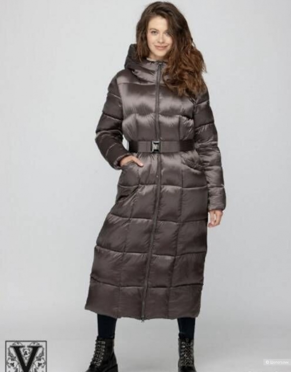 Пальто пуховое Volcante, размер М.