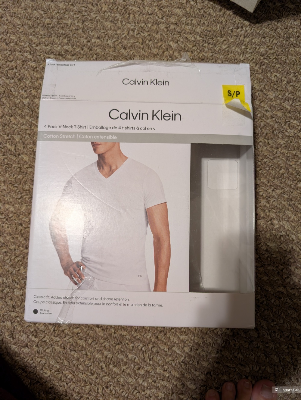 Calvin Klein футболка мужская размер S,L