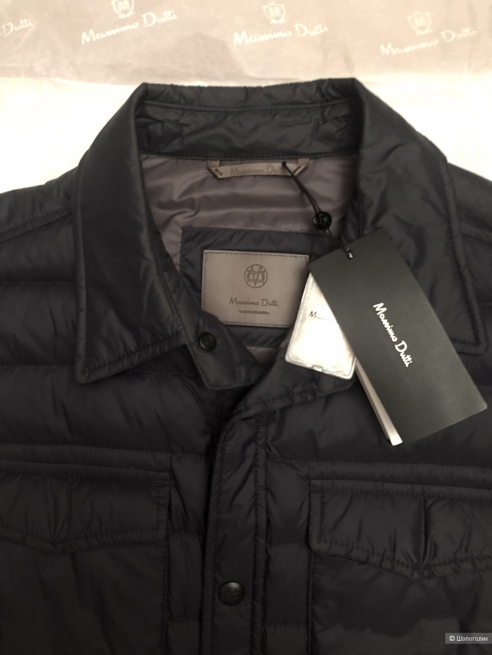 Пуховик Massimo Dutti (L) 48-50 размер.