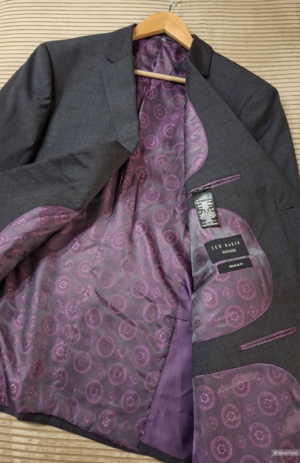 Шерстяной пиджак Ted Baker/L