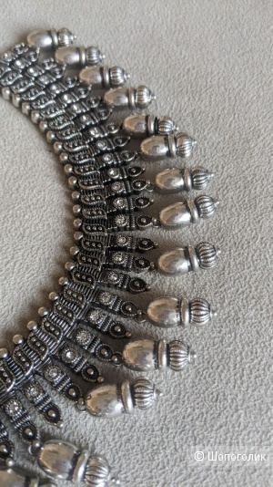 Колье серебро Stradivarius