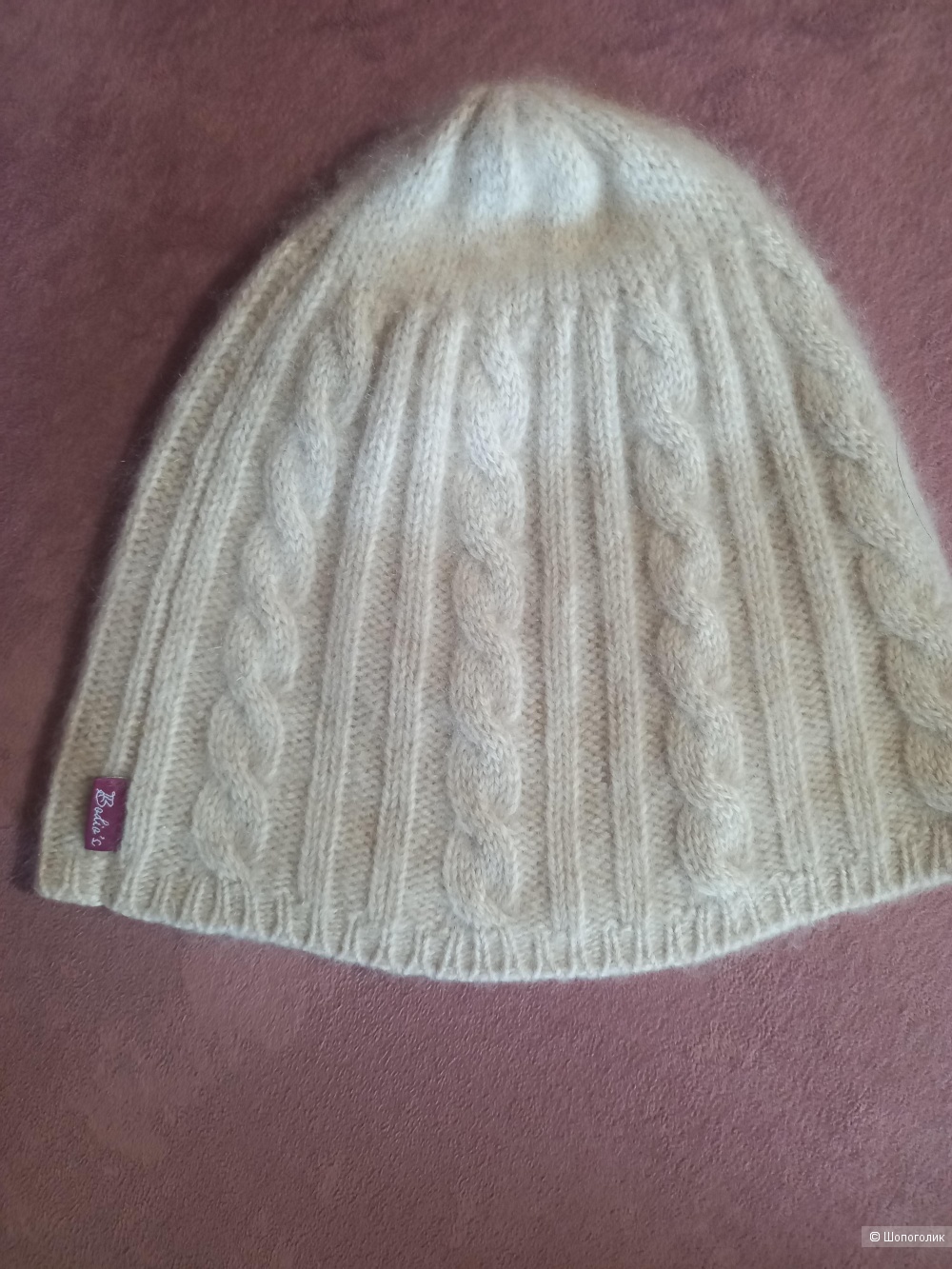 Шапка из беби кашемира Италия