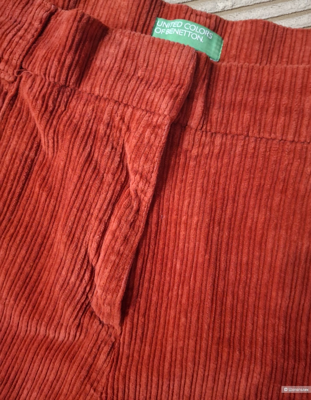 Вельветовые брюки Benetton/44-46