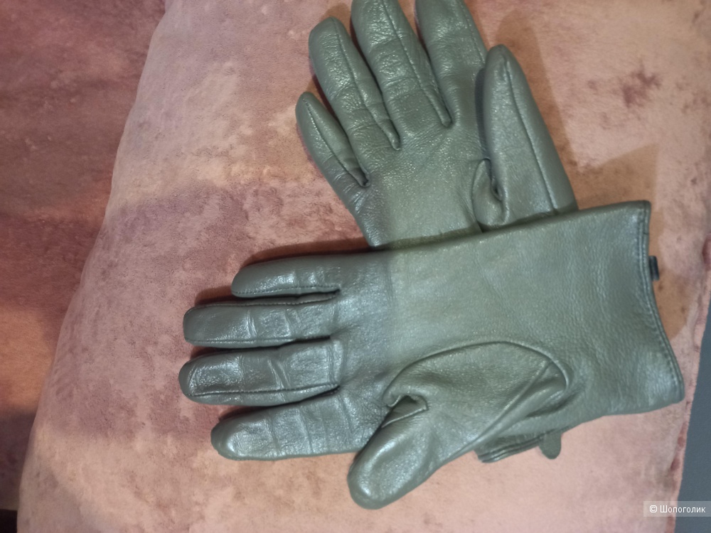 Перчатки женские натуральная  кожа, 7 размер
