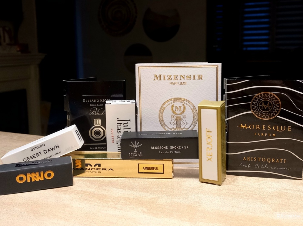 Набор миниатюр нишевых ароматов (9шт)