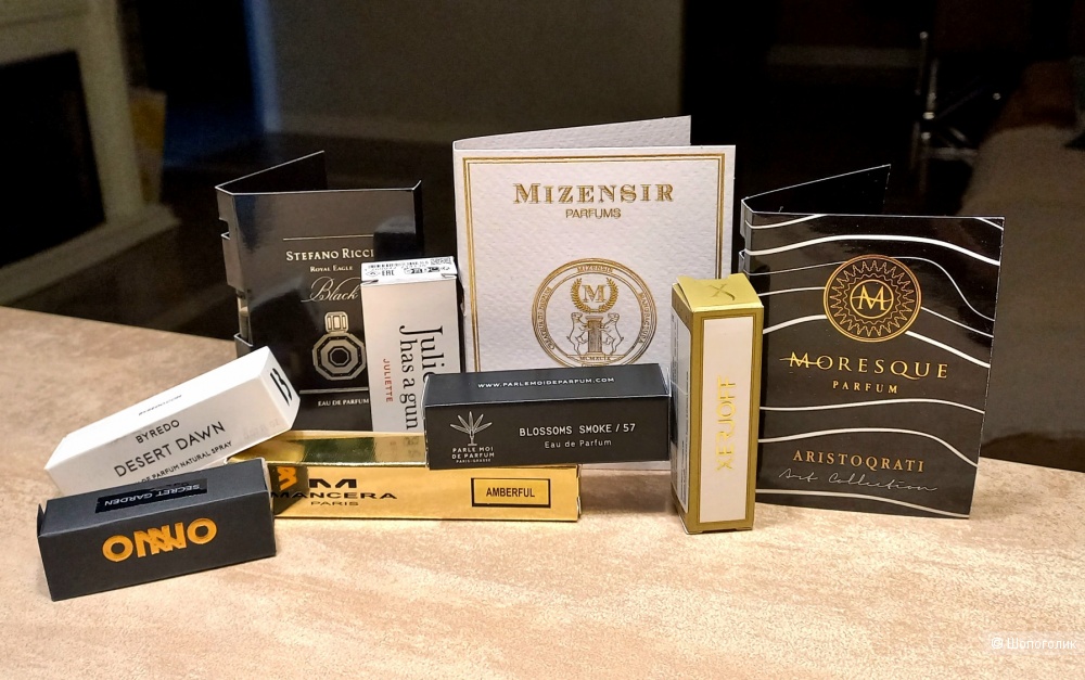 Набор миниатюр нишевых ароматов (9шт)