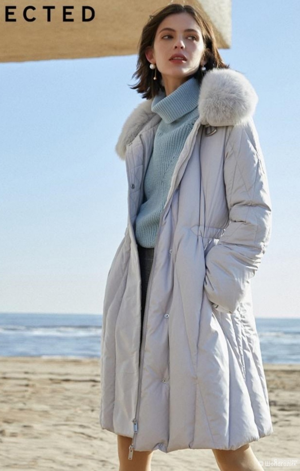 Пуховик Selected, размер S/M