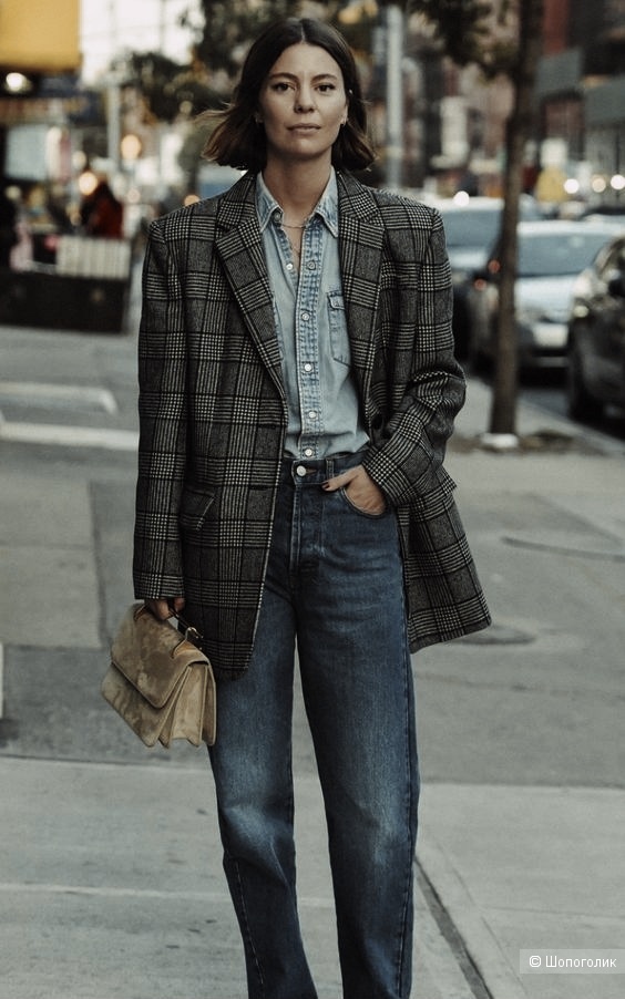 Шерстяной пиджак Massimo Dutti/M