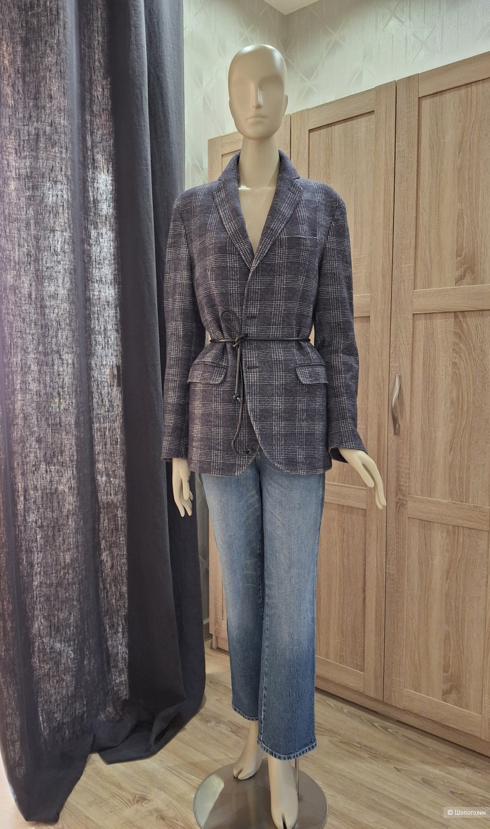 Шерстяной пиджак Massimo Dutti/M