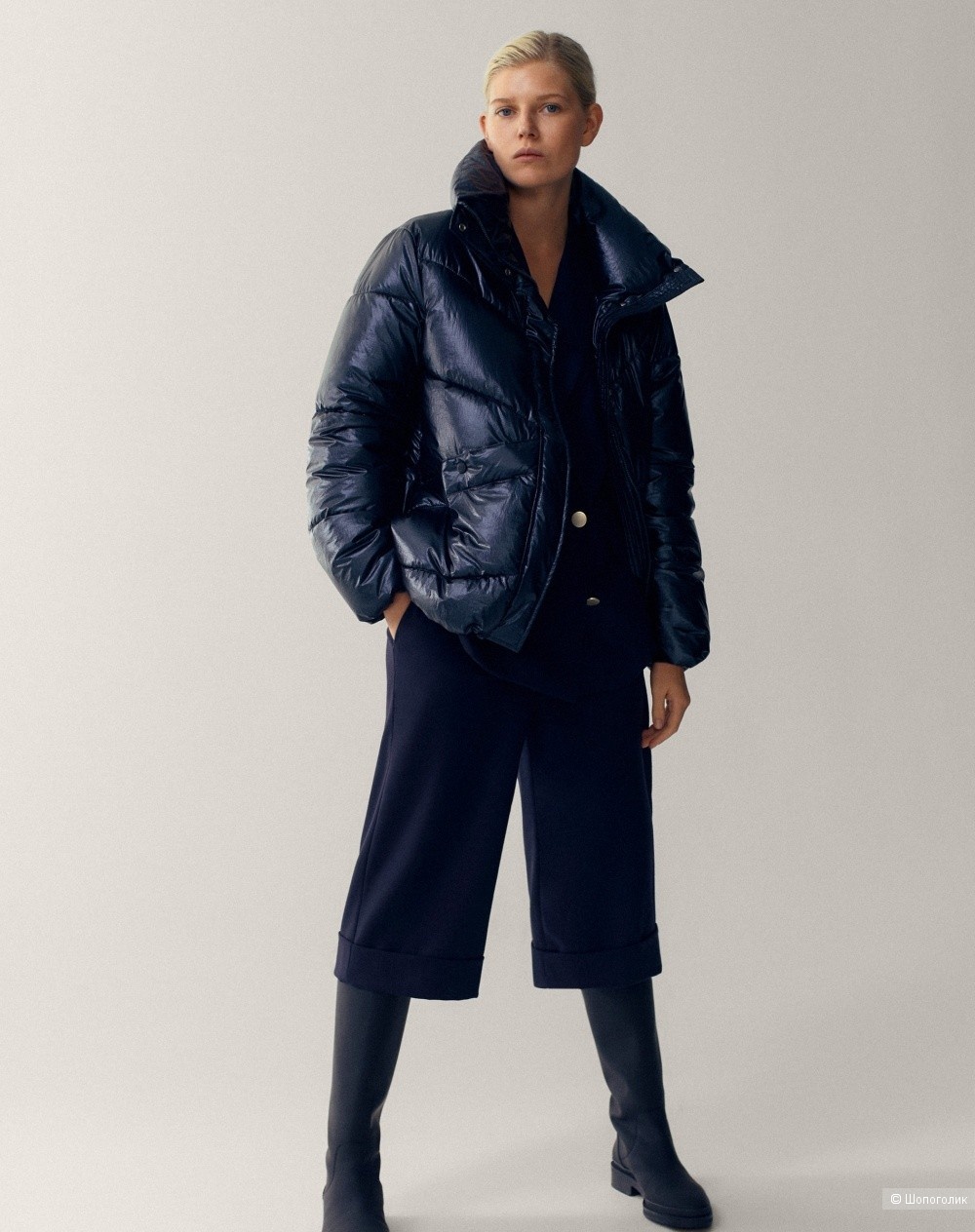Massimo Dutti куртка пуховик размер M/L
