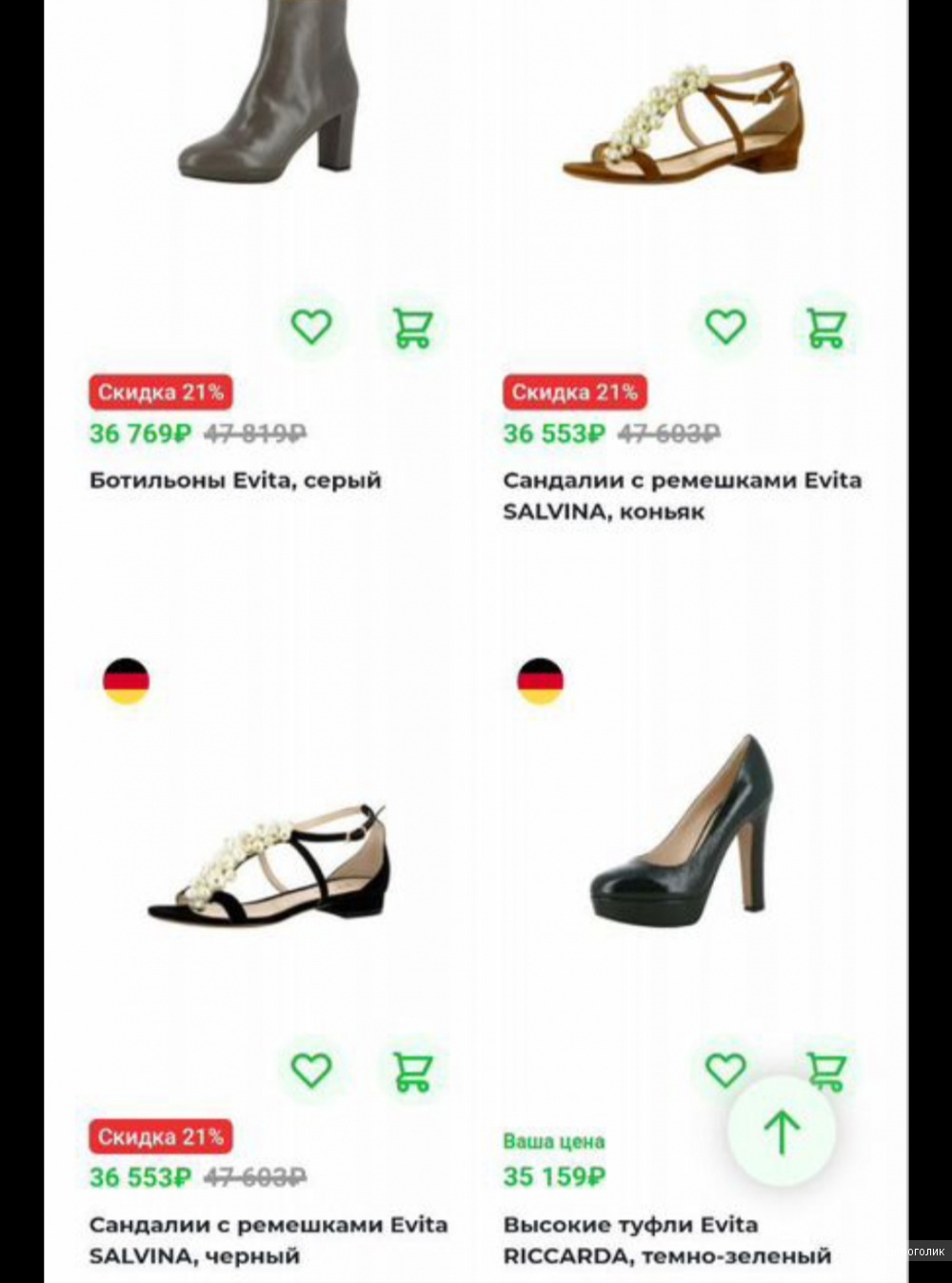 Туфли Evita р.38