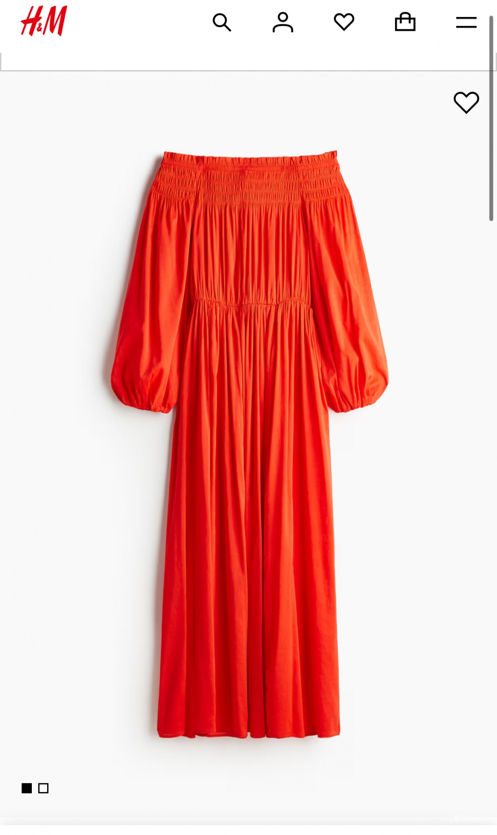 Платье H&M Размер М