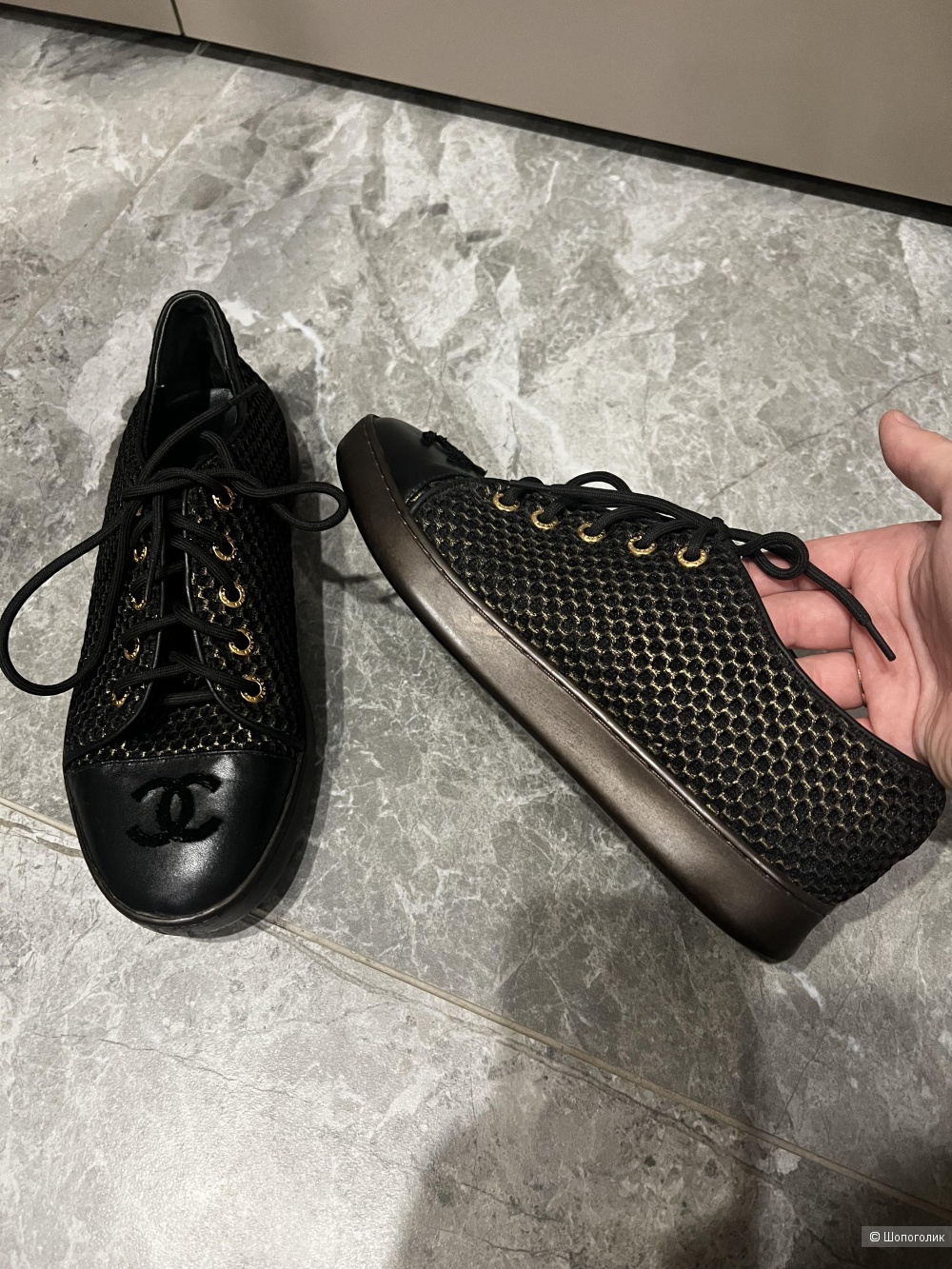 Кеды Chanel оригинал размер 37