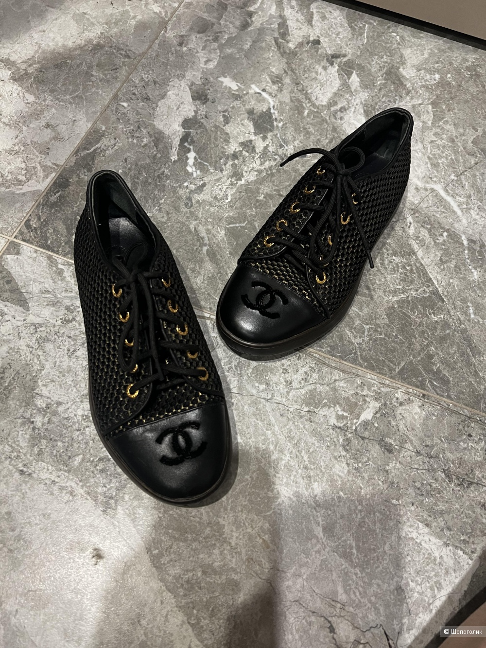 Кеды Chanel оригинал размер 37