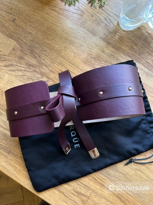 Кожаный пояс-ремень Uterque, р-р единый