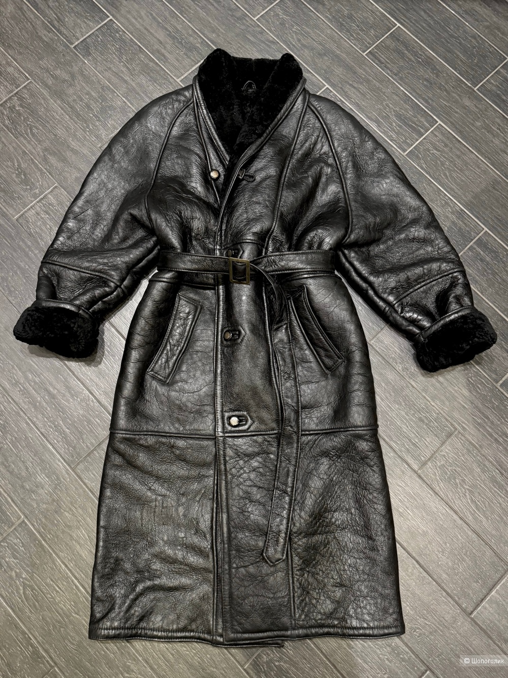 Дубленка натуральная Original Shearling оверсайз S-XL