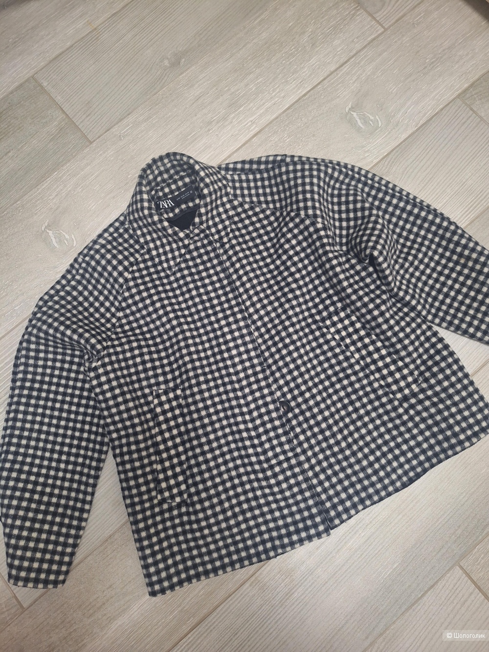 Полупальто zara 42-46 размер